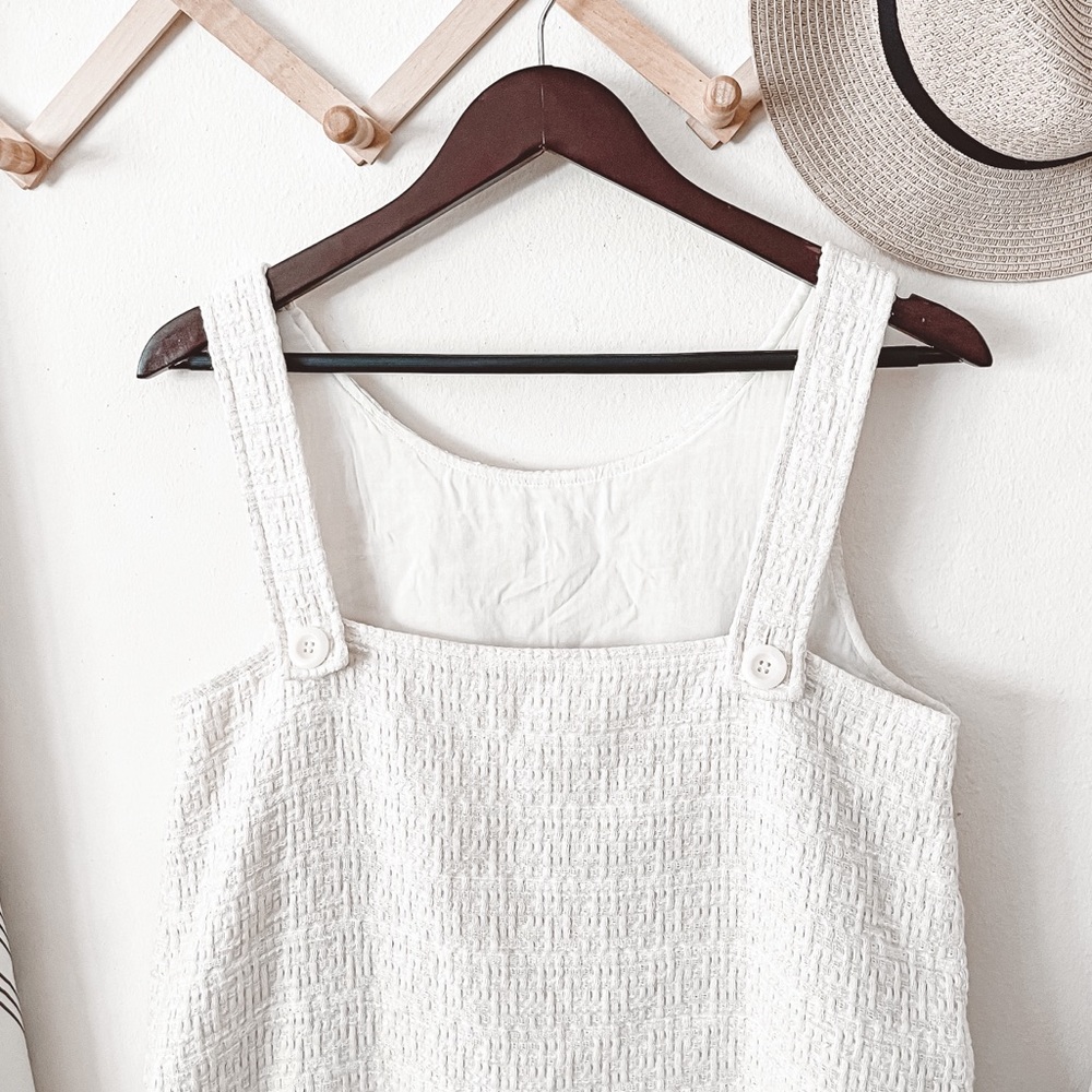 •SOLD• Sezane Lizzie Tweed Cream Dress - Picture 7 of 10